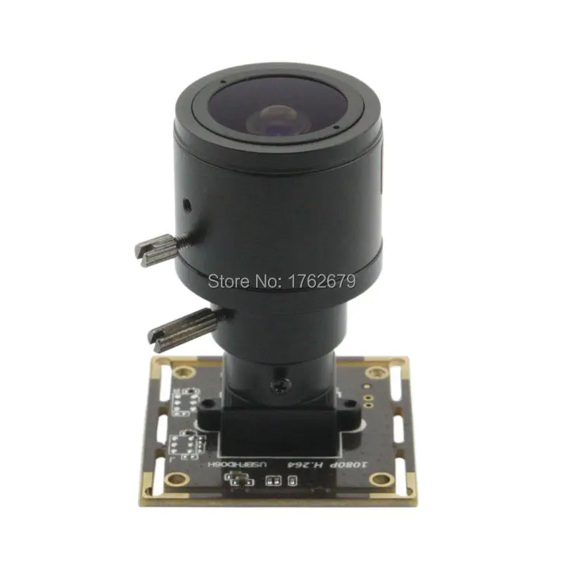 

2Megapixel Sony IMX322 CMOS USB Camera board 2.8-12mm megapixel varifocal lens H.264 Low illumination video camera module