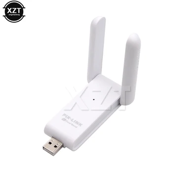 

600Mbps USB WiFi Adapter 2.4GHz 5.0GHz External Dual Band Wireless Network Card Antenna PC LAN AC600 Wi-Fi Receiver Dongle