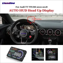 Liandlee полнофункциональный автомобильный HUD Дисплей для Audi TT TTS RS 2010 безопасный экран для вождения OBD проекционный Спидометр лобовое стекло