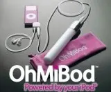 Прикольный вибратор музыкальный OhMiBod Naughtibod - iPod Vibrator Black