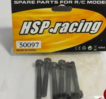 

HSP part 50097 Column Head mechnical Screw (5*35mm) X6P For Hispeed RC Buggy Car Truck Truggy spare parts