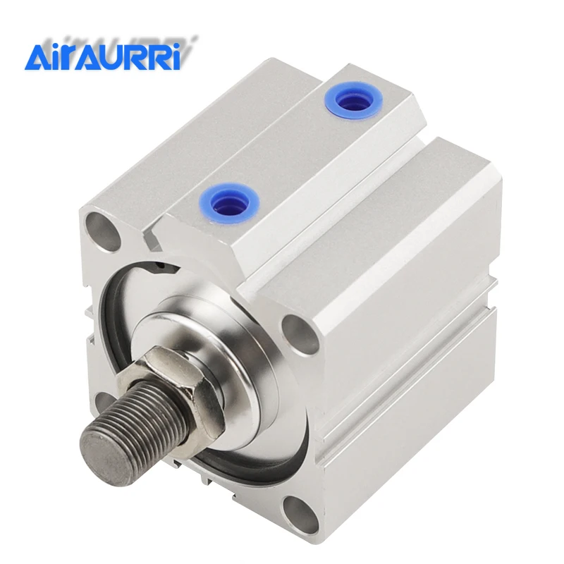 

air Cylinder SDA series Male thread Pneumatic Compact airtac type 16 20 25 32 40 50 63mm Bore to 5 10 15 20 25 30 35 40 45 50mm