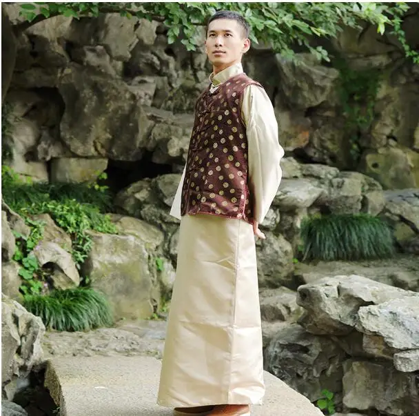 ТВ играть и фильм мужской наряд элегантный ученый Мужская одежда премьер-министр Тан костюм Китайская национальная традиционная Костюмы