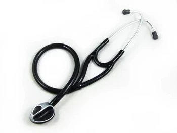 

high quality Dual Sound guide tube Stethoscope free shipping