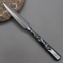 Longquan чайный нож ручной работы чугунный инструмент для резки чайных кирпичей иглы/Аксессуары для чайной церемонии резак Pu Erh нож Декор