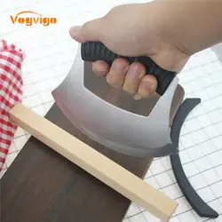 Vogvigo 2017 Кухня резак изогнутыми сыр Ножи с новым Кухня пицца колеса Ножи тесто резак измельчитель овощей для Кухня