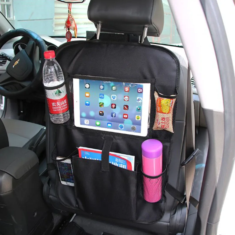 

Baby Stroller Car Storage bag Organizer Back Seat holder Bag Hanging bags child safety seat steat back bag Pocket for Ipad