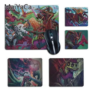 

MaiYaCa cool Fire Guns Anti-Slip Laptop Computer PC Gaming MousePad Mat Mousepad For For CSGO Speed Gamer Give a gift to a man