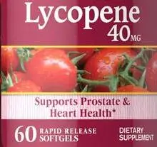 

Pride Lycopene 40 mg / 60 Lycopene promotes prostate and heart health, and supports the immune system