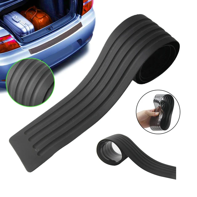 Rear rubber bumper guard deals