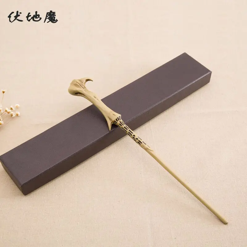 

Colsplay Metal Core Newest Quality Deluxe COS Voldemort Magic Wands/Stick with Gift Box packing Harri Potter