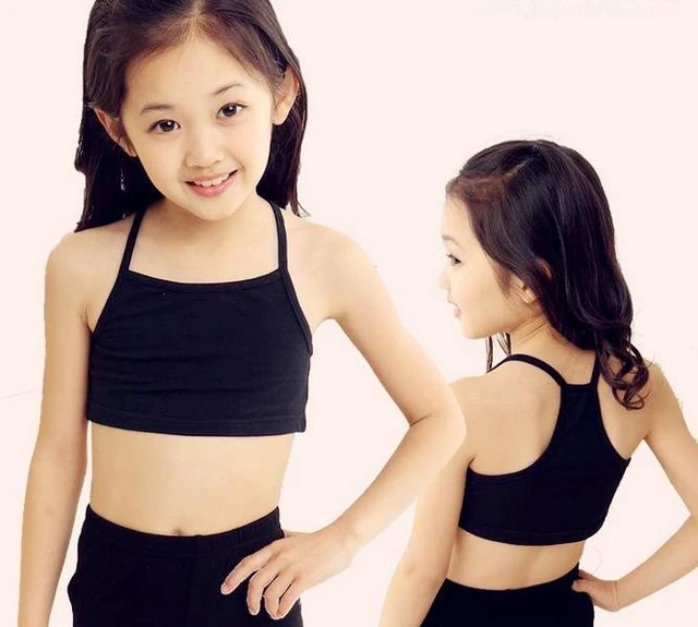 FREE SHIPPING A PIECE Little girls vest girls pubertal children underwear  bra bosom of primary middle school students undewear - AliExpress