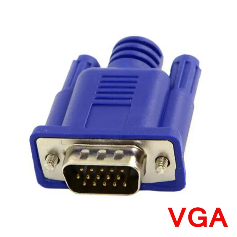 EDID коннектор конвертер-Переходник VGA DVI HDMI Mini DP DisplayPort адаптер для замены штепсельной вилки EDID Безголовый 2560& 1920* 1080p@ 60Hz 4 K - Цвет: VGA