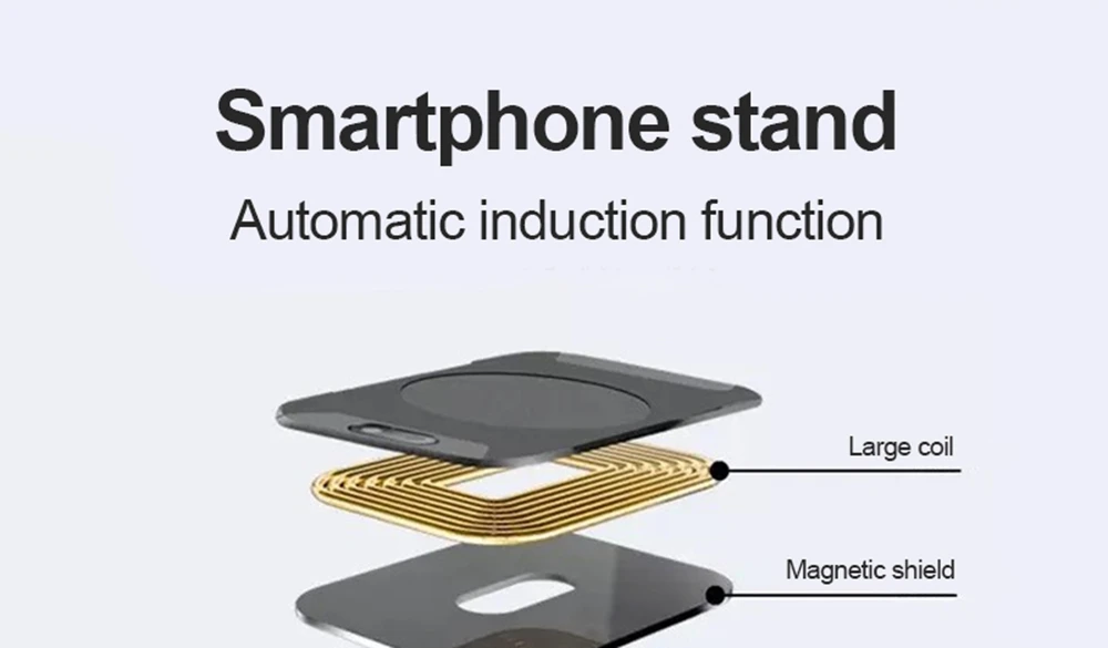 TOMKAS Holder For Phone in Car Qi Wireless Charger For iPhone X 8 Plus Mobile Phone Support Car Phone Holder For Samsung S9 S8