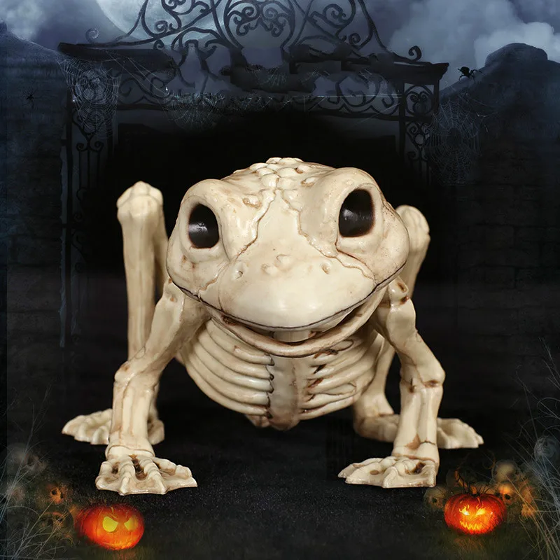 Пластиковые кости скелета животных для украшения Хэллоуина
