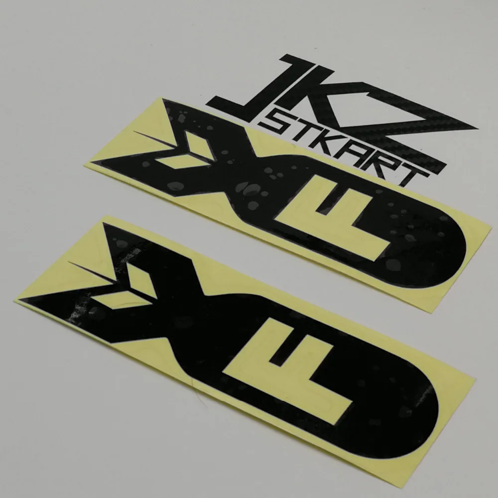 

2PACK JKZ STKART Vinyl Die Cut Car Stickers Decals Funny Boom F 12 x 4.5 cm Motor Bike Laptop Helmet Decorated Stickers