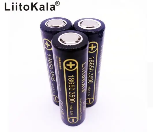 1-20 шт LiitoKala Lii-35A 18650 3500mAh аккумуляторная батарея 3,7 v литий-ионные батареи 18650 батарея/БПЛА