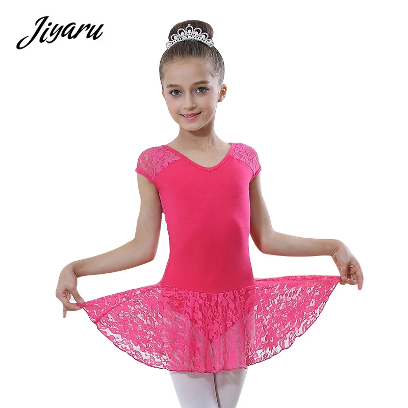 Children Dance Skirt Dance Lace Skirt for Children Back Buckle Design