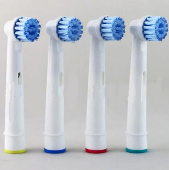 4pcs/pack Electric Toothbrush Heads Brush Heads Replacement for Oral Hygiene B Sensitive EBS-17A For Family Health Use 4pcs/pack Electric Toothbrush Heads Brush Heads Replacement for Oral Hygiene B Sensitive EBS-17A For Family Health Use