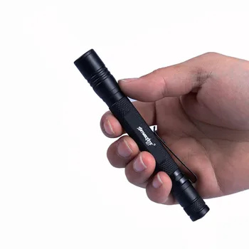 

Mini portable Small penholder Led Flashlight Super Bright Flashlight Pen Light Small Torch Lamp Zoomable For Walking