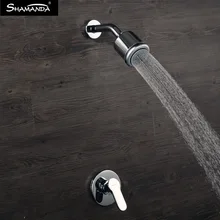 Luxury Brass Chrome Various Functions Styles Mixer Valve Embedded Box Mixer Valve Concealed Shower Set Faucet Bathroom Products phasat 3108 1 chrome plated copper concealed shower mixer faucet silver