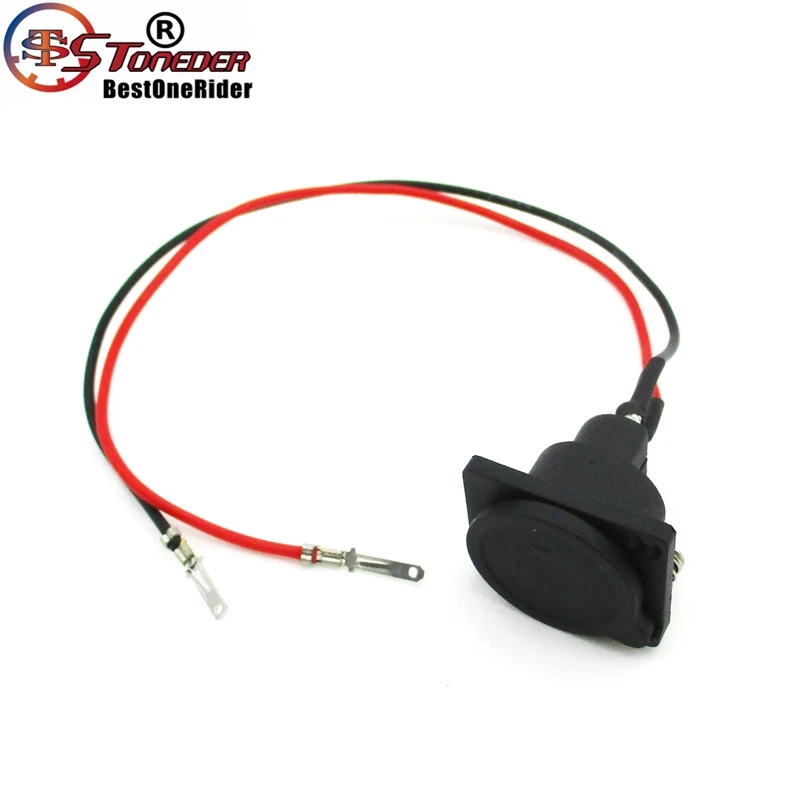 STONEDER 2 Wires 3 Position XLR Charging Port Socket For Currie GT Schwinn Ezip Izip EVO Scooter