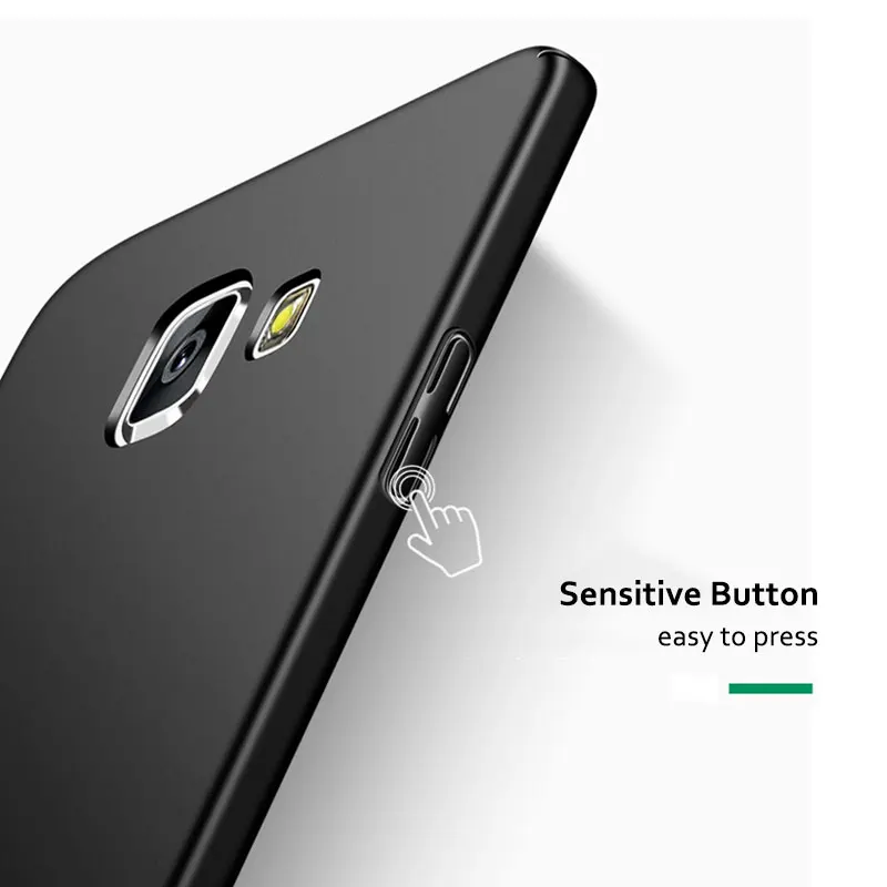 CHOEOIWE тонкие матовые жесткие чехлы для Samsung Galaxy A520F A320F A3 A5 2017 A7 A720F задняя крышка
