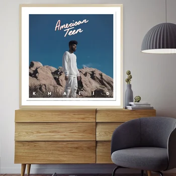 

Khalid American Teen Art Canvas Poster Music Album poster Wall Pictures for Living Room No Frame