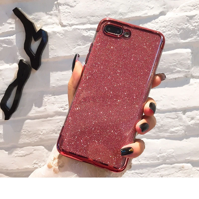 for huawei p20 lite Pro plus mate 9 10 Pro soft silicone glitter case (8)