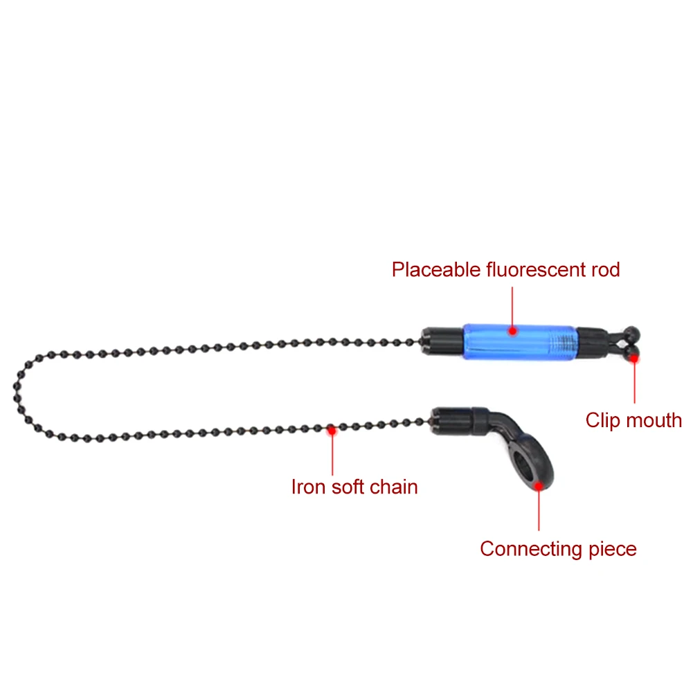 3 шт. открытый катушки Подвески практичный светильник стержень портативный аксессуары Карп Снасти Alerter индикатор укуса свингер рыбалка сигнализации