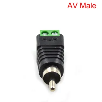 

20pcs/lot RCA Connector Lotus Free Solder Joint Male,AV Audio Plug Adapter Male For Monitor Audio Cable Connector