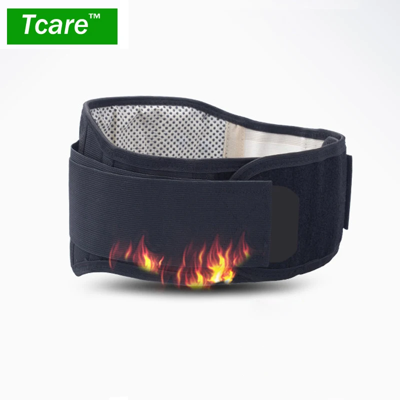 Pаспродажа * Tcare Регулируемый турмалиновый саморазогревающийся магнитный терапевтический пояс для поддержки талии Поясничный пояс для спины бандаж д...