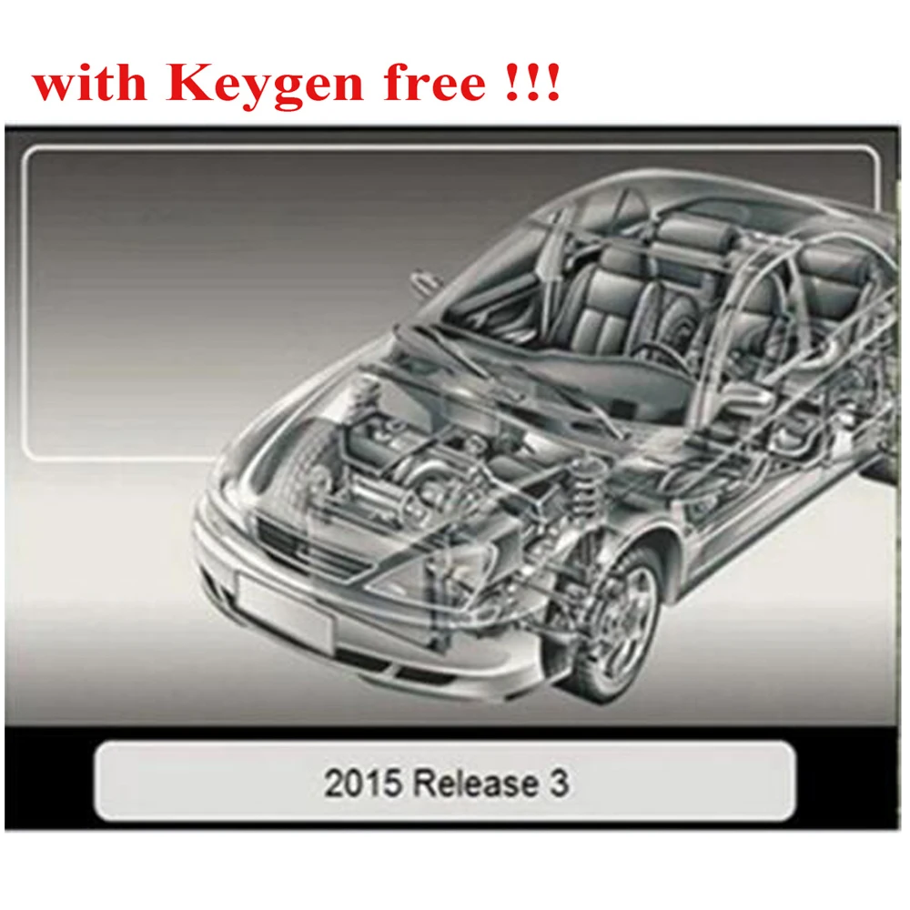 

selling best 2015.3 version keygen in the cd suitable for VD cdp pro plus for snooper wow cdp multidiag pro mvdiag