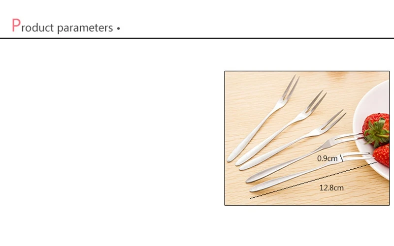 Unibird 10 шт./компл. вилки для фруктов из нержавеющей стали столовая посуда торт десерт салат столовый прибор-вилки Ресторан вечерние поставки для детей