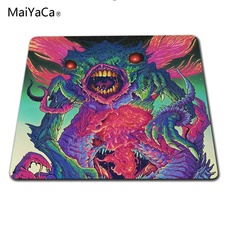 Maiyaca Новый CS Go Hyper Beast игры Мышь Pad зверь Мышь колодки Мышь коврик большой Стежка Edge Рождество подарок 250x290x2 мм