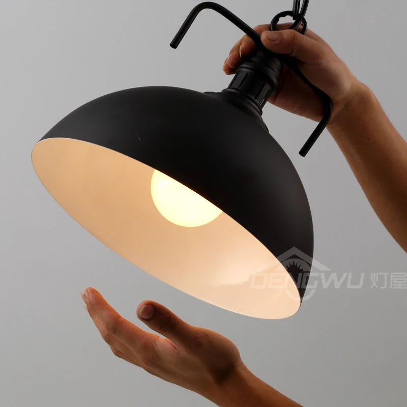 Nordic Pendant Light Fashion Personality Iron Droplight Craftsman Pendant Light Fashion Personality