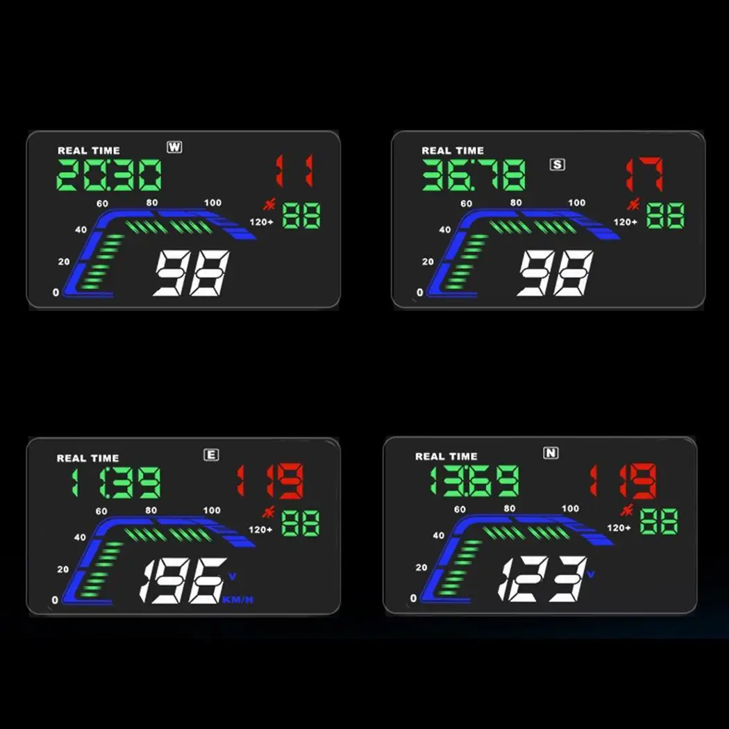 Kopf GPS HUD Q7 Up Display Tragbare für Allgemeine Auto Display Kit