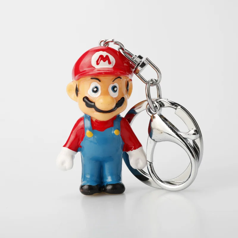 Игры Super Mario Bro полимерный брелок рий Супер Марио и Луиджи кроя с изображением