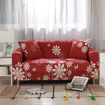 

Elastic Sofa Cover Slipcover Stretch Four Season Sofa Covers Furniture Protector Loveseat Couch Cover Sofa Towel 1/2/3/4-seater