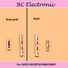 2 компл./лот; Высококачественный защитный чехол для OPPO R9 R9TM R9M R9MT R 9 Мощность вкл/выкл кнопка+ Кнопка громкости боковой комплект кнопок Замена Ремонт Запчасти