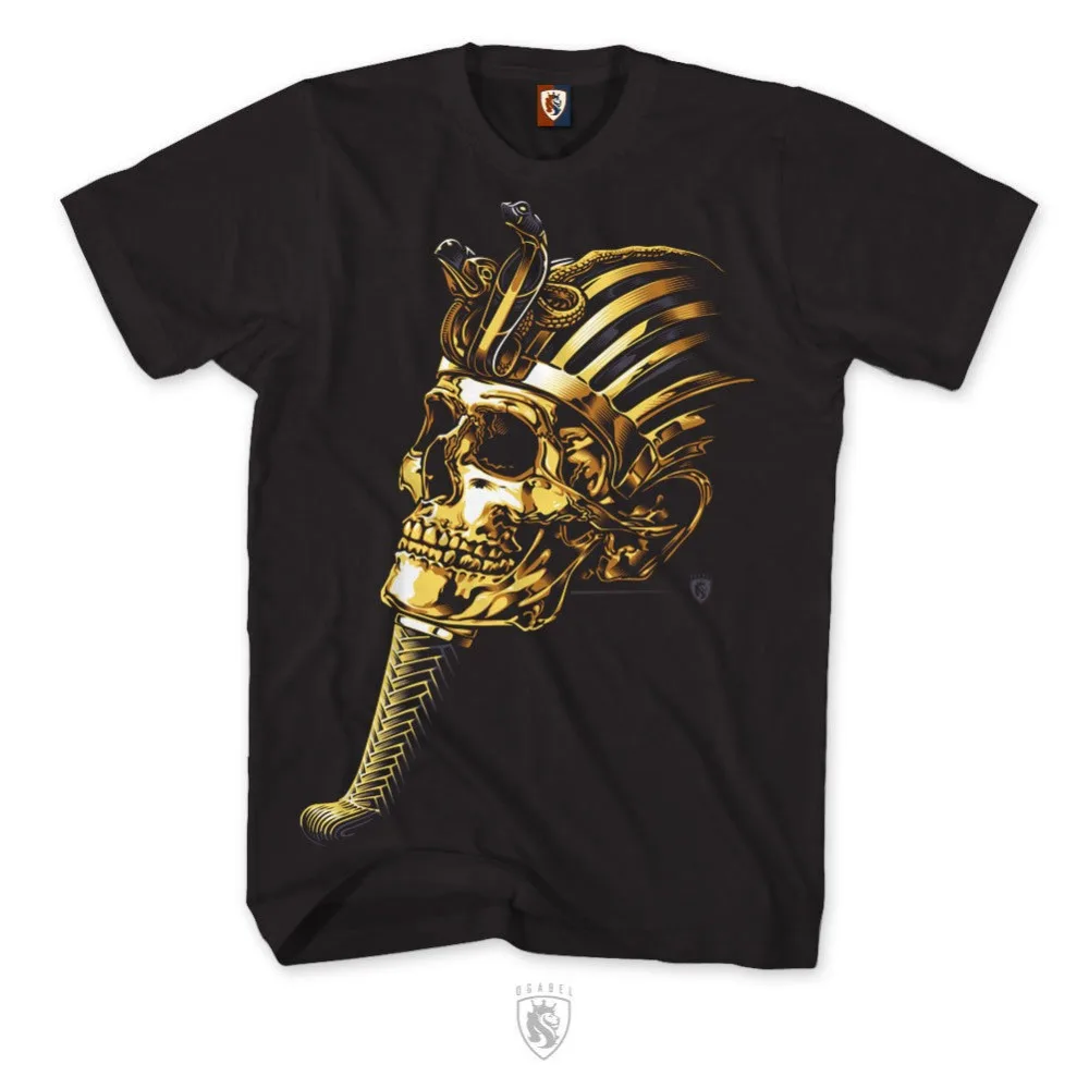 2018 уличная короткий рукав T Для мужчин King Tut футболка Книги по искусству чернила