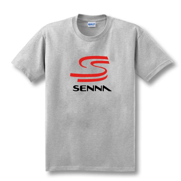 Новинка, брендовая футболка HERO F1 AYRTON SENNA, Мужская футболка, размер S~ 2XL, Повседневная футболка с коротким рукавом, топ,, XS-XXL