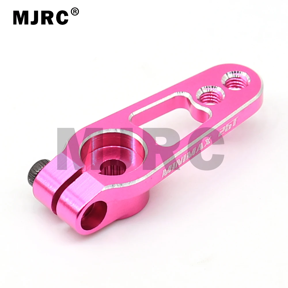 MJRC 1PCS Aluminum Alloy 25T 31mm Steering Servo Arm Horn Black/Red/Blue Color for RC Car Crawler Parts