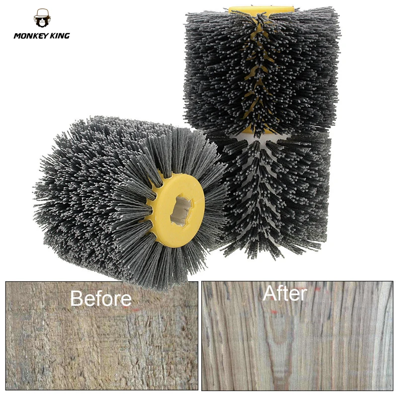 

120mm 110mm 100mm*100mm*19mm DuPont wire drawing wheel brush drum burnishing polishing wheel abrasive wheel