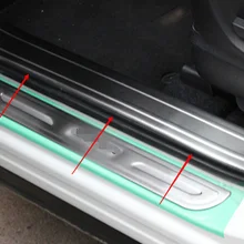 Накладки на пороги Накладка 4 шт из нержавеющей стали для Mazda CX-5 CX5 2013