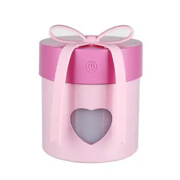 

Mini Air Purifier Aromatherapy Essential Oil Diffuser 3 in 1 Aroma Diffuser Gift box Humidifier LED Night Light USB Fan Fogger