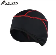 ARSUXEO Winter Warm Up Fleece Cycling Caps Outdoor Sports Fleece Caps MTB Mountain Bike Masks Headscarf Bicycle Accessories