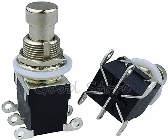 1 шт. THGS-6Pins DPDT моментальный или блокирующий стоп-переключатель для гитары AC 250 В/2A