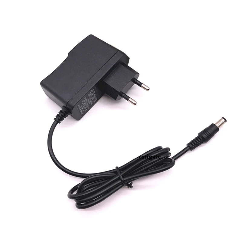 Convertidor de corriente AC 100V 240V, cargador a 6V 0.6A fuente de alimentación EU US, enchufe DC x 2,5/2,1mm|Conectores y cables de ordenador| - AliExpress