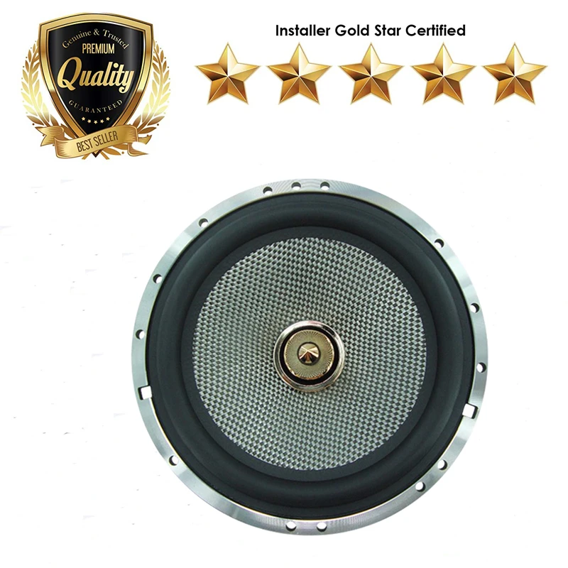 

1pc Car Audio 6.5 Inch Speaker 60W 4ohm Universal Loud Speaker Audio Speaker for Most Auto Cars Modification